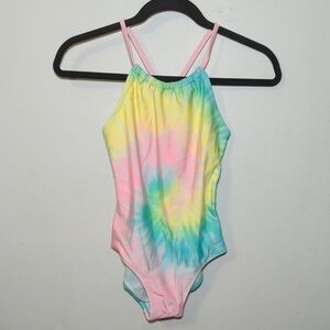 More Than Magic One-piece Tie-dye Swimsuit Girls Size L 10-12